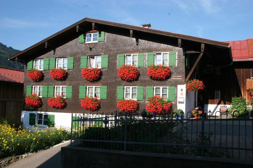 Ferienwohnung Baumgartner Bad Hindelang Esterno foto